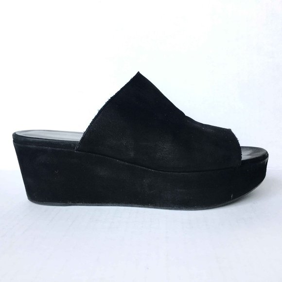 ⚡Stuart Weitzman Flatout leather platform Slides 8 - Picture 2 of 9